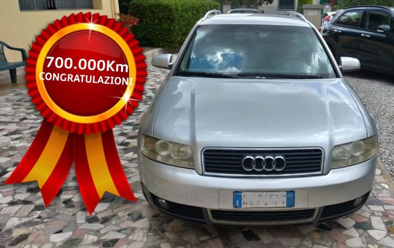 700.000 Km con un’Audi A4 Avant - Autosani