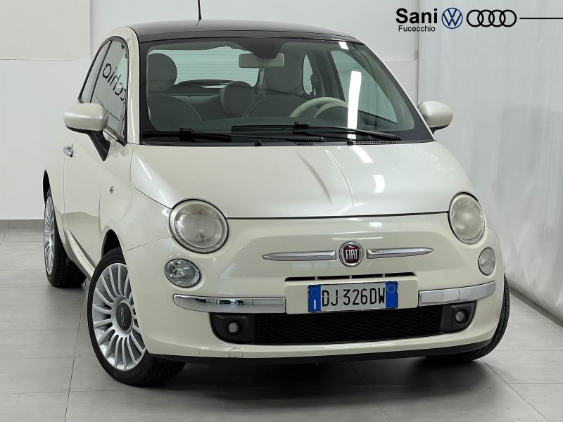 FIAT Fiat 500 1.3 mjt 16v Lounge 75cv   500 1.3 mjt 16v Lounge 75cv - Autosani